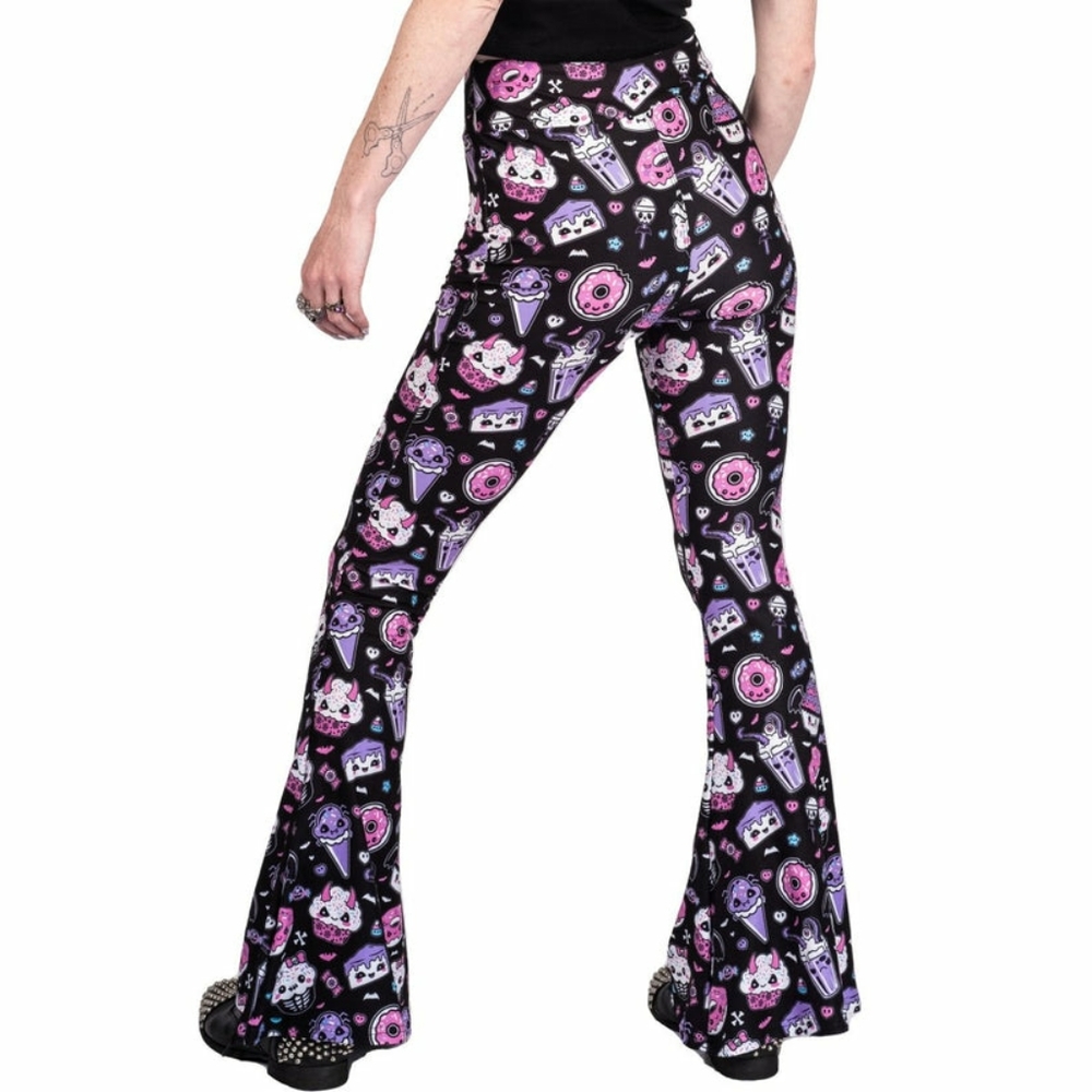 Too Fast Hellz Bell Kawaii Sweet Thing Flares - Picture 2 of 3